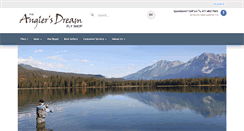 Desktop Screenshot of anglersdream.net